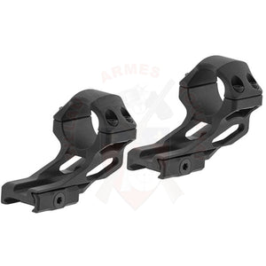 Paire de colliers de montage UTG 1’ Picatinny High Offset 37mm Montages lunettes