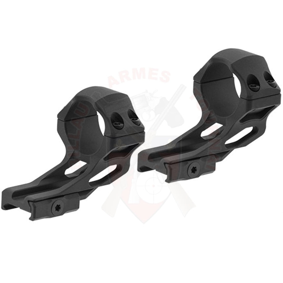 Paire de colliers de montage UTG 30mm Picatinny High Offset 37mm Montages lunettes
