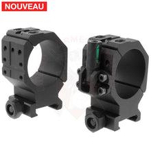 Charger l&#39;image dans la galerie, Paire de Colliers Wheeler 34mm Picatinny High Montages lunettes