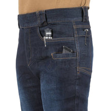 Charger l&#39;image dans la galerie, Pantalon Tactique Helikon-Tex Greyman Tactical Jeans Denim Mid Blue Pantalons