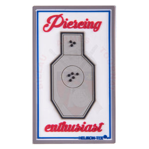 Patch Pvc 3D Piercing Enthusiast Patchs