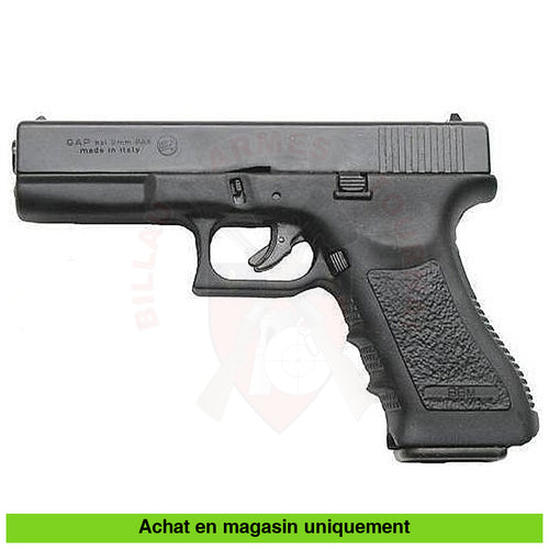 Pistolet À Blanc Bruni Gap (Glock 17) Noir 8Mm Pistolets