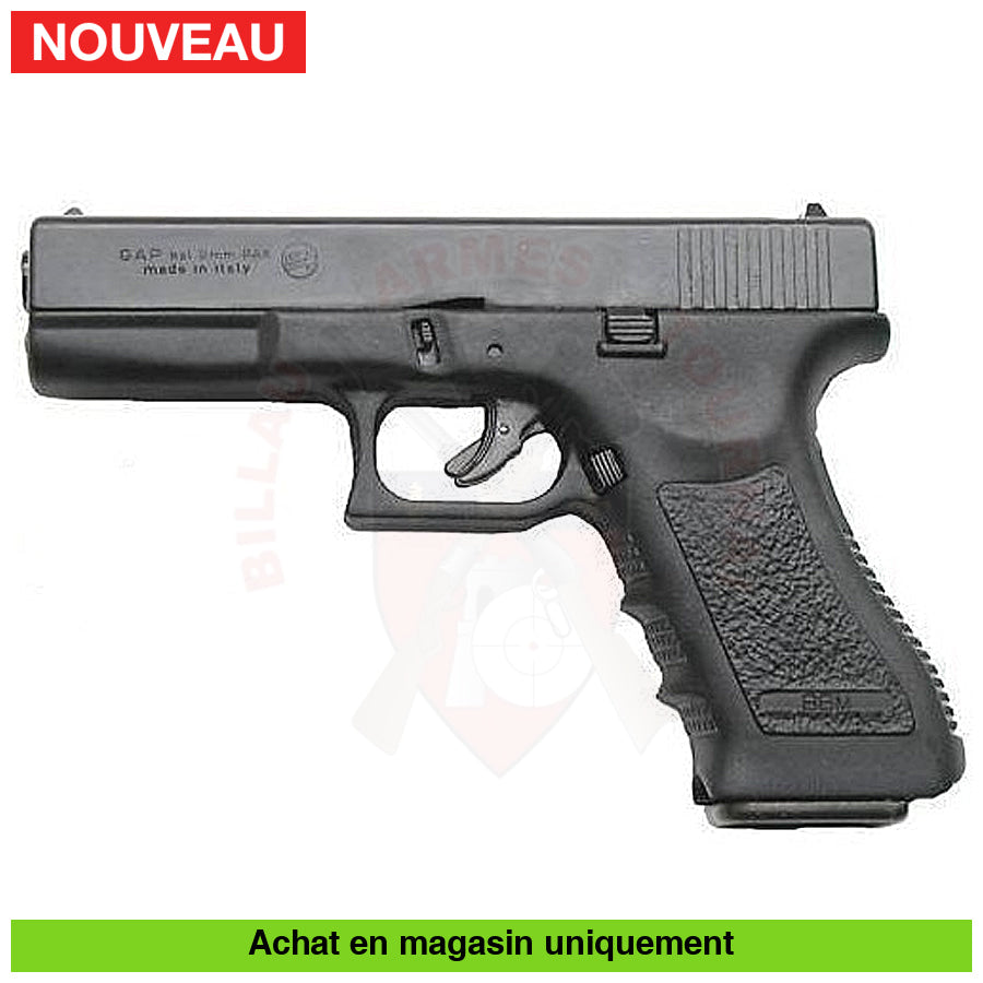 Pistolet À Blanc Bruni Gap (Glock 17) Noir 8Mm Pistolets