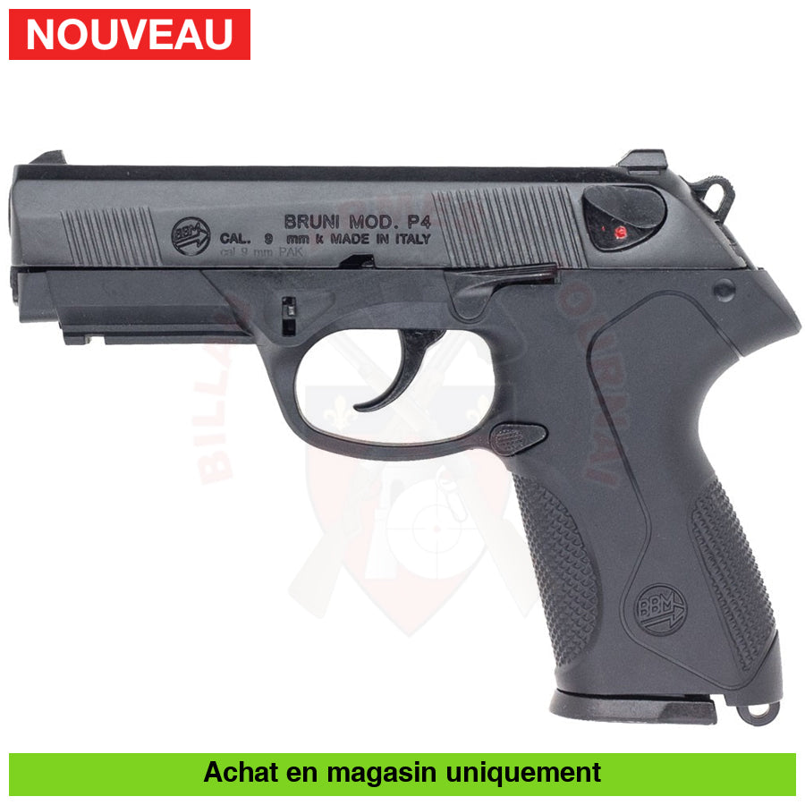 Pistolet À Blanc Bruni P4 (Beretta Px4) Noir 8Mm Pistolets