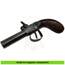 Charger l&#39;image dans la galerie, Pistolet À Coffre/ De Voyage Saint-Etienne 1850 Cal 44 Pn Armes Poing Poudre Noire