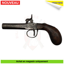 Charger l&#39;image dans la galerie, Pistolet À Coffre/ De Voyage Saint-Etienne 1850 Cal 44 Pn Armes Poing Poudre Noire