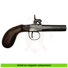 Charger l&#39;image dans la galerie, Pistolet À Coffre/ De Voyage Saint-Etienne 1850 Cal 44 Pn Armes Poing Poudre Noire