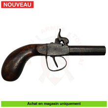 Charger l&#39;image dans la galerie, Pistolet À Coffre/ De Voyage Saint-Etienne 1850 Cal 44 Pn Armes Poing Poudre Noire