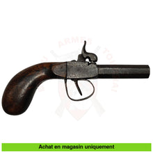 Charger l&#39;image dans la galerie, Pistolet À Coffre/ De Voyage Saint-Etienne 1850 Cal 44 Pn Armes Poing Poudre Noire