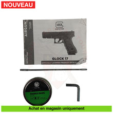 Charger l'image dans la galerie, Pistolet à plombs Co2 Glock 17 Gen3 4.5mm + Plombs - Armes de poing à plombs à Co2
