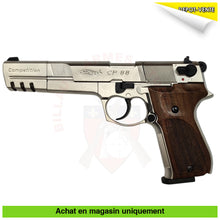 Charger l'image dans la galerie, Pistolet à plombs Co2 Walther CP88 Competition Nickel + Plaquettes Bois 4.5mm + Plombs Armes de poing à plombs à Co2