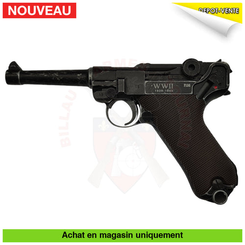 Pistolet À Plombs Gbb Co2 Luger P08 Legend Full Metal Cal.177Bb Armes De Poing