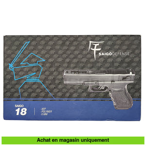 Pistolet Aep Saigo 18 + Chargeurs (Sans Batterie) Répliques De Poing Airsoft