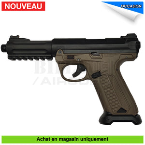 Pistolet Gbb Aap01 Biton Custom Upgrade + 2 Chargeurs Longs Répliques De Poing Airsoft