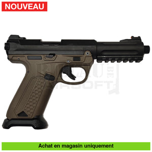 Pistolet Gbb Aap01 Biton Custom Upgrade + 2 Chargeurs Longs Répliques De Poing Airsoft