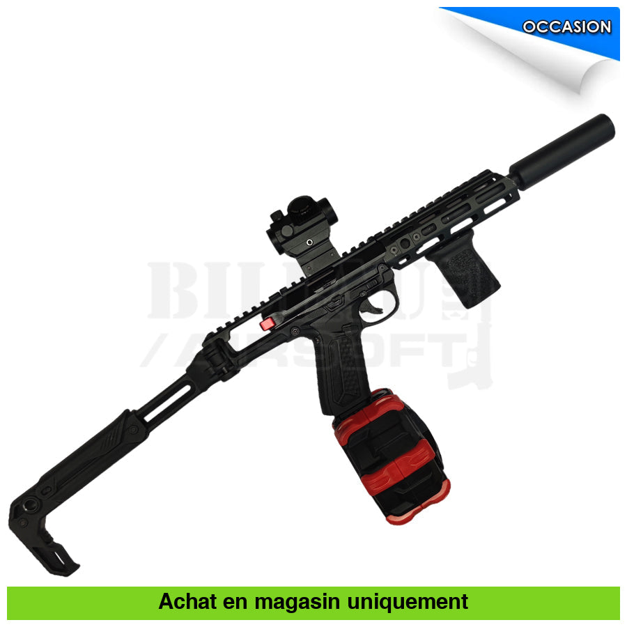 Pistolet Gbb Aap01 Custom Carabine + Point Rouge Drum Répliques De Poing Airsoft