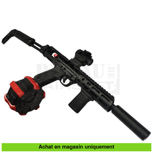 Pistolet Gbb Aap01 Custom Carabine + Point Rouge Drum Répliques De Poing Airsoft