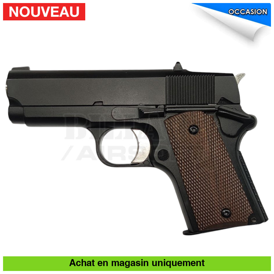 Pistolet GBB Army Armament Detonic + Mallette répliques de poing airsoft GBB