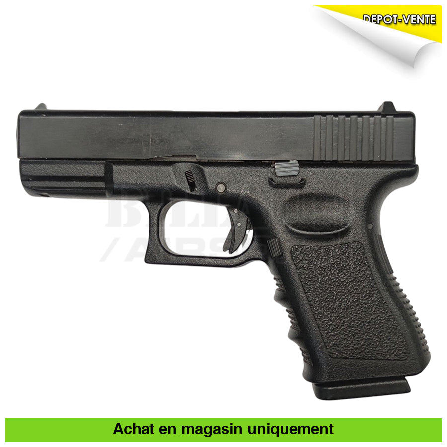 Pistolet GBB ASG Glock 19 + Holster + Housse + ... répliques de poing airsoft GBB