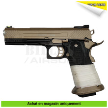 Charger l'image dans la galerie, Pistolet GBB AW Custom Hi Capa 5.1 Tan + Chargeurs répliques de poing airsoft GBB
