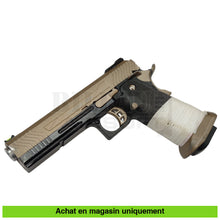 Charger l'image dans la galerie, Pistolet GBB AW Custom Hi Capa 5.1 Tan + Chargeurs répliques de poing airsoft GBB
