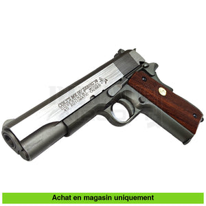 Pistolet Gbb Co2 Colt 1911 Series 70 Stainless Full Métal Kit Complet Répliques De Poing Airsoft