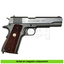 Charger l&#39;image dans la galerie, Pistolet Gbb Co2 Colt 1911 Series 70 Stainless Full Métal Kit Complet Répliques De Poing Airsoft