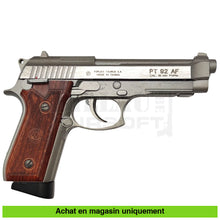 Charger l&#39;image dans la galerie, Pistolet GBB Co2 Taurus PT92 AF Stainless Full Métal répliques de poing airsoft GBB Co2