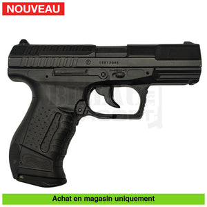 Pistolet GBB Co2 Walther P99 DAO Full Métal Noir + Holster + Gants Mechanix répliques de poing airsoft GBB Co2