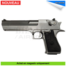 Charger l&#39;image dans la galerie, Pistolet GBB Co2 WE Desert Eagle.50 Full Métal Stainless répliques de poing airsoft GBB Co2