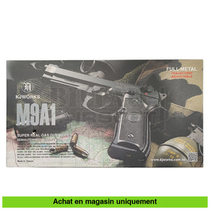Pistolet GBB KJ Beretta M9 A1 répliques de poing airsoft GBB
