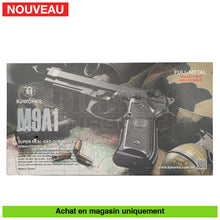 Charger l&#39;image dans la galerie, Pistolet GBB KJ Beretta M9 A1 répliques de poing airsoft GBB