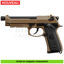 Charger l&#39;image dans la galerie, Pistolet Gbb Kj Beretta M9A1 Canon Fileté Full Métal Tan Répliques De Poing Airsoft