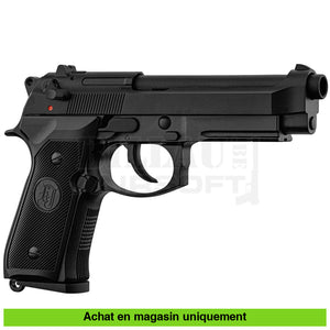 Pistolet Gbb Kj Beretta M9A1 Full Métal Noir Répliques De Poing Airsoft