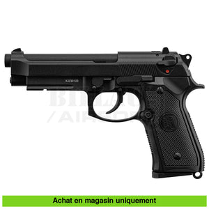 Pistolet Gbb Kj Beretta M9A1 Full Métal Noir Répliques De Poing Airsoft