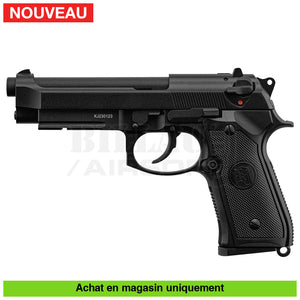 Pistolet Gbb Kj Beretta M9A1 Full Métal Noir Répliques De Poing Airsoft