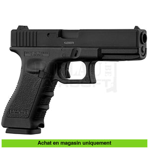 Pistolet Gbb Kj Glock 17 (Kp-17) Full Métal Noir Répliques De Poing Airsoft