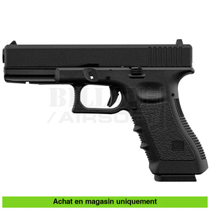 Pistolet Gbb Kj Glock 17 (Kp-17) Full Métal Noir Répliques De Poing Airsoft