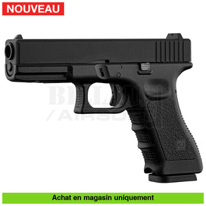 Pistolet Gbb Kj Glock 17 (Kp-17) Full Métal Noir Répliques De Poing Airsoft