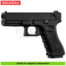 Charger l&#39;image dans la galerie, Pistolet Gbb Kj Glock 18 (Kp-18) Full Métal Noir Répliques De Poing Airsoft