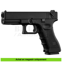 Charger l&#39;image dans la galerie, Pistolet Gbb Kj Glock 18 (Kp-18) Full Métal Noir Répliques De Poing Airsoft