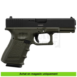 Pistolet Gbb Kj Glock 19 (Kp-23) Full Métal Od Répliques De Poing Airsoft