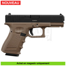 Charger l&#39;image dans la galerie, Pistolet Gbb Kj Glock 19 (Kp-23) Full Métal Tan Répliques De Poing Airsoft