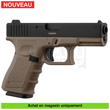 Charger l&#39;image dans la galerie, Pistolet Gbb Kj Glock 19 (Kp-23) Full Métal Tan Répliques De Poing Airsoft