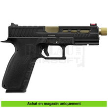 Charger l&#39;image dans la galerie, Pistolet Gbb Kj Kp-13 Custom Full Métal Noir / Or Répliques De Poing Airsoft