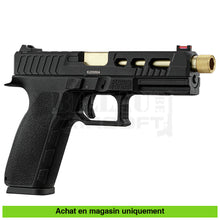 Charger l&#39;image dans la galerie, Pistolet Gbb Kj Kp-13 Custom Full Métal Noir / Or Répliques De Poing Airsoft