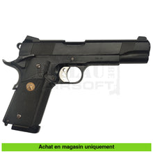 Charger l&#39;image dans la galerie, Pistolet Gbb Marui 1911 Meu Noir Upgrade + 2Ème Chargeur Holster Répliques De Poing Airsoft