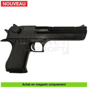 Pistolet Gbb Marui Desert Eagle Hard Kick Noir + Gaz Billes Répliques De Poing Airsoft