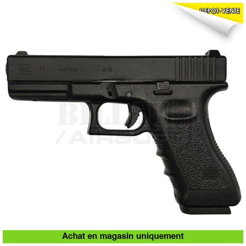 Pistolet Gbb Marui Glock 17 + Chargeur Holster... Répliques De Poing Airsoft