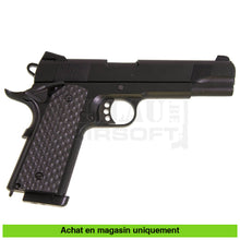 Charger l'image dans la galerie, Pistolet GBB Raven 1911 MEU Noir Full Métal - répliques de poing airsoft GBB